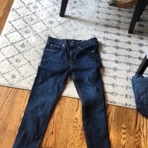 Rag and bone size 26 10 inch ankle skinny